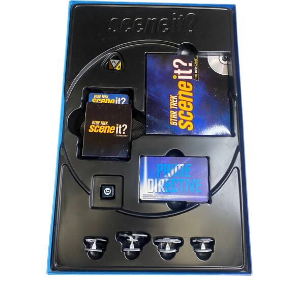 Star Trek Scene It? Trivia DVD Game 2009 Fun TV Board Game OPEN BOX - Picture 6 of 7